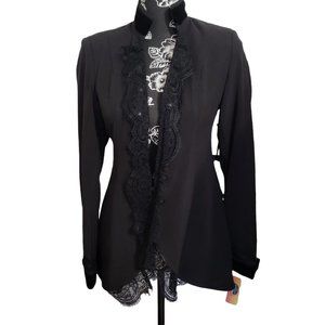 NWT Two Old Hippies XS jacket in black (B4)